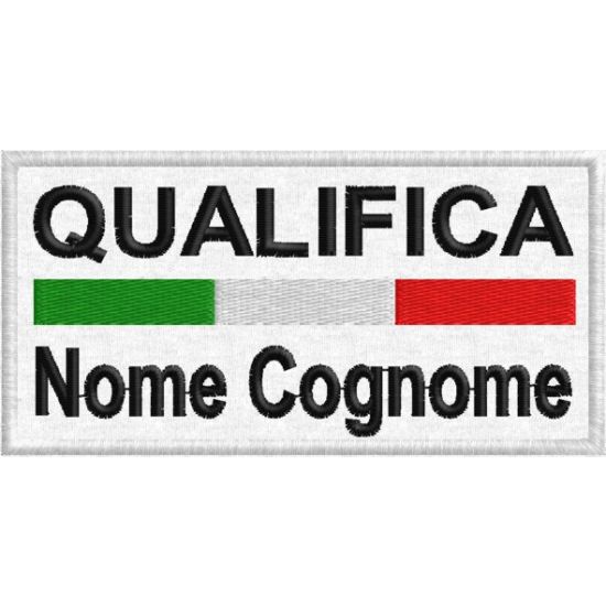 Toppa Patch Ricamata ITALIA - Protezione Civile - Softair