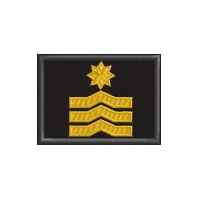 Patch ricamato 11. Grado AILCA–Coordinatore Superiore_Lungo Cors