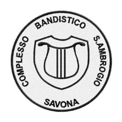 Patch ricamata Complesso bandistico SAVONA Cod.20130520_A