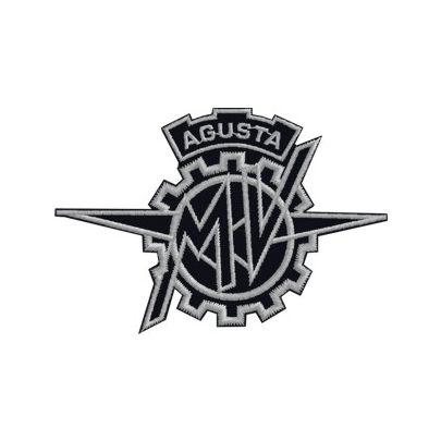 Patch Stemma M V Agusta monocolore cm.8 Cod.20140123_D
