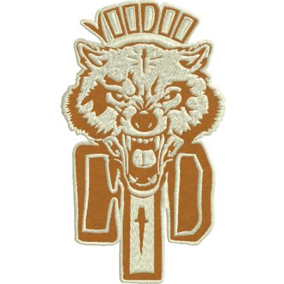 Patch Ricamato Lup CId Woodoo Cod20140525_A