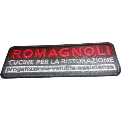 Patch ricamato ROMAGNOLI CUCINE , vendita-assistenza Cod.20151012_A