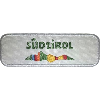 Patch ricamata Logo Sudtirol cm.10,5  senza velcro