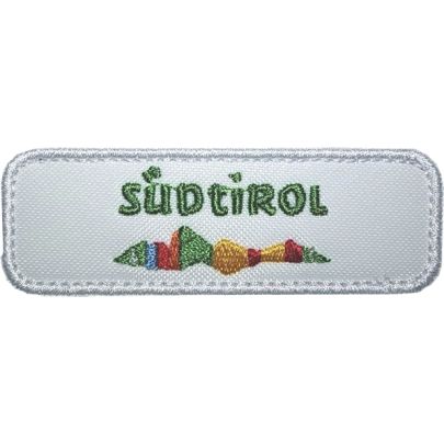 Patch ricamata Logo Sudtirol cm.7,5  senza VELCRO