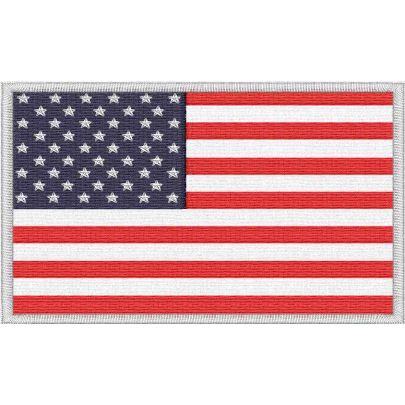 Stemma Bandiera americana mm. 100 x 60 c