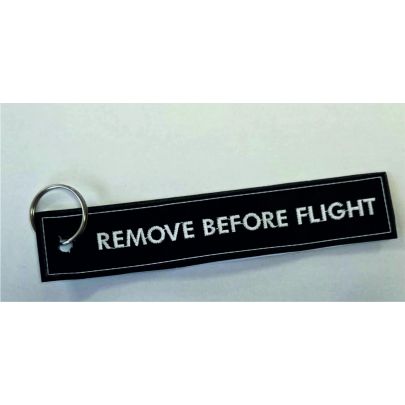 Patch ricamato "TRUST, TEST, REPEAT" lato primo