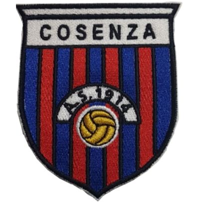 Patch ricamato COSENZA  calcio Cod. COS190504