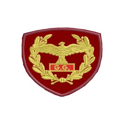 Fregio Guardia Giurata .CIVETTA Cod. G.G:C