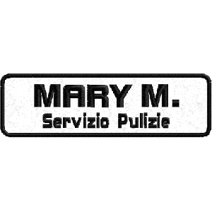 Etichetta personalizzata di Pulizie Cod.20090827_B
