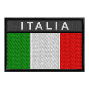 Patch ITALIA TRICOLORE Cod. 20091126_C