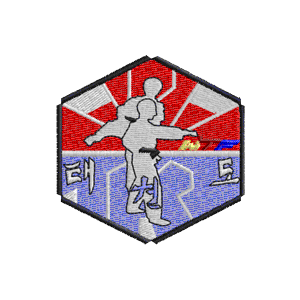 Patch personalizzato KARATE cm.5 x 5
