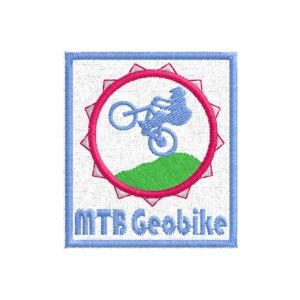 Patch "LOGO" rettangolo ciclista MTB  Cod20101122_E