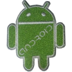 Stemma ricamato Android h.07 Cod.20111117_A