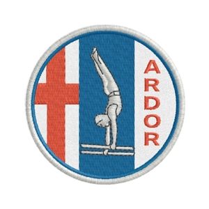 Patch ricamato Ginnastica ARDOR  Cod.20120113_A