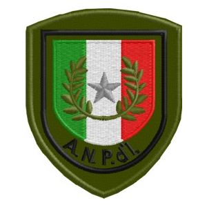 Patch Omerale Associazione Arma ufficiale ANPd'I Cod.20120326_C