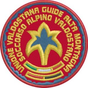 Patch Ricamato Soccorso Alpino Valdostano  Cod.20120530_B