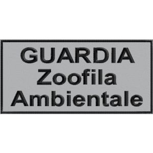 Patch Guardia Zoofila Ambientale Cod.20120903_A