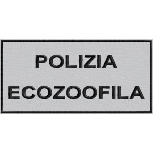 Patch POLIZIA ECOZOOFILA Cod.20120903_A1