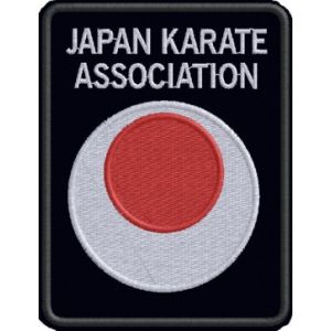 Patch Ricamato JAPAN KARATE ASSOCIATION Cod.20121204_A