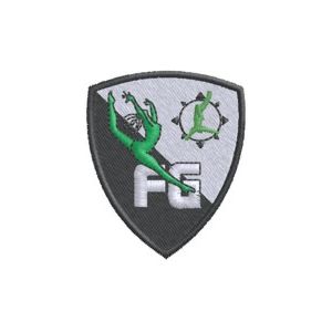 Patch ricamato FG Ginnastica artistica Cod.20130205_A