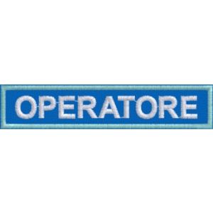 Patch (OPERATORE) personalizzato cod. 20140112_C