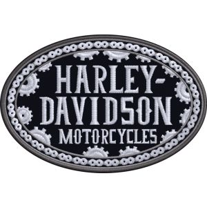 Patch ovale Harley Davidson MOTORCYCLE Cod.20140314_A
