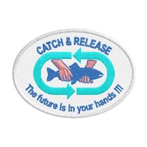 Stemma ricamato Catch & Release Cod.20140327_B