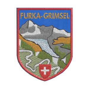 Patch h65 Passi delle Alpi centrali:Furka Grimsel Cod.20140722_B