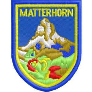 Patch ricamato MATTERHORN cod. 20150716_A