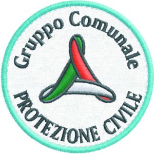 Patch ricamato protezione civile Gruppo Comunale Cod.20160133_A