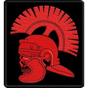 Patch ricamato guardia con elmo cm. 7 x 7,8  Cod.20170718_A