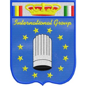 Stemma ricamato cuochi International Group Cod.20170904_A