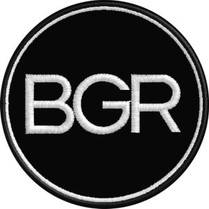 Patch ricamato BGR Bergamo running diam. cm.6 Cod.20180306_B