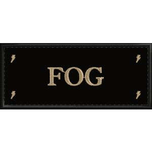 Patch ricamato con il proprio nominativo di Battaglia Da petto Cod.20180711_FOG