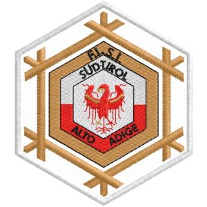 Patch ESAGONALE F.I.S.I. SUDTIROL ALTOADIGE Cod. 20191005_A