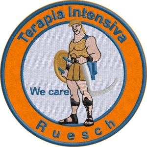 Patch ricamato Terapia Intensiva RUESCH cod.20200529_A