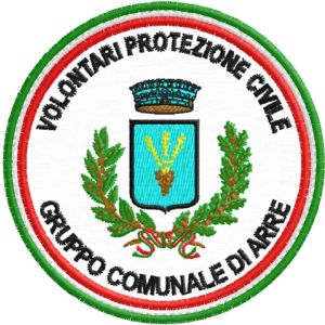 stemma volontari protezione civile comun di arre