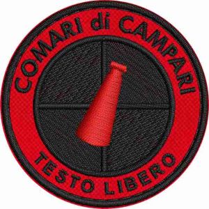 Patch personalizzato con "NOME a piacere" Comari di Campari 