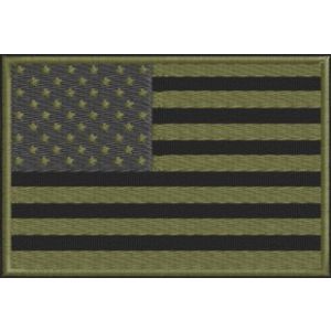 Stemma Bandiera americana colori Mimetici