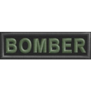 Patch  ESEMPIO Nome di Battaglia Da petto Cod. BOMBER