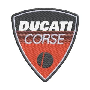Patch  DUCATI Logo ufficiale CORSE Cod.Ducati_2011_Yr