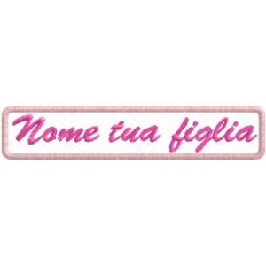 Etichette  per la scuola dell'infanzia da bimba