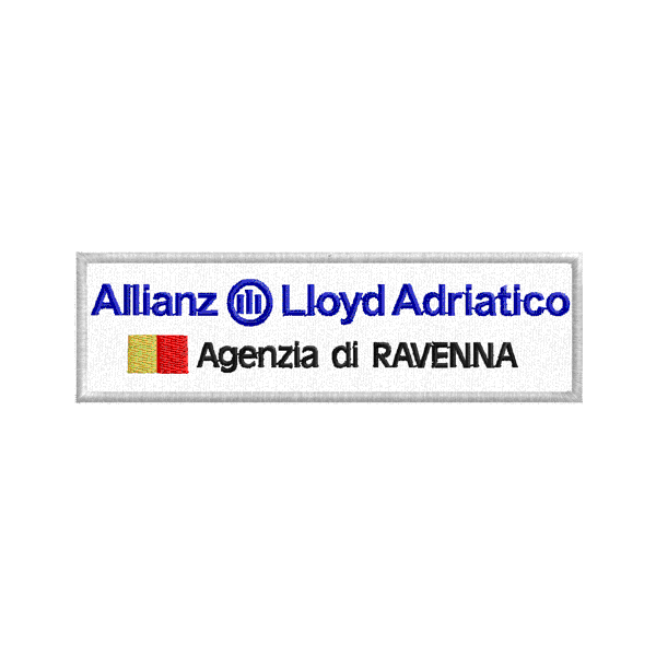 Patch personalizzato a Logo socio scelto