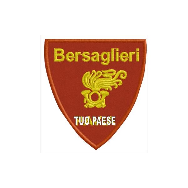 PATCH Bersaglieri Cod.100529 PERSONALIZZATO CON IL NOME