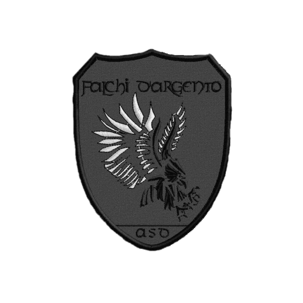 Patch falchi d'argento