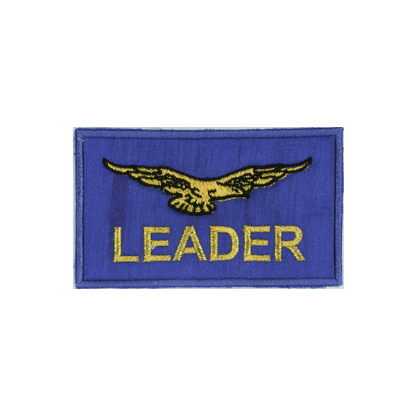 Distintivo tipo Aeronautica personalizzato con "LEADER"100715