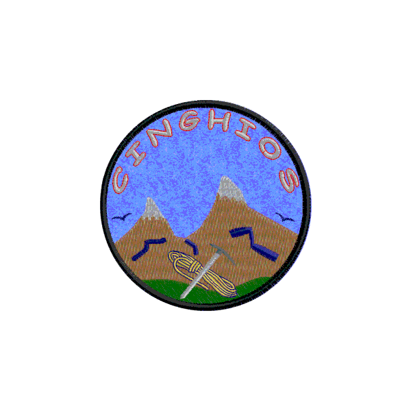 Patch personalizzato scalatori CINGHIOS