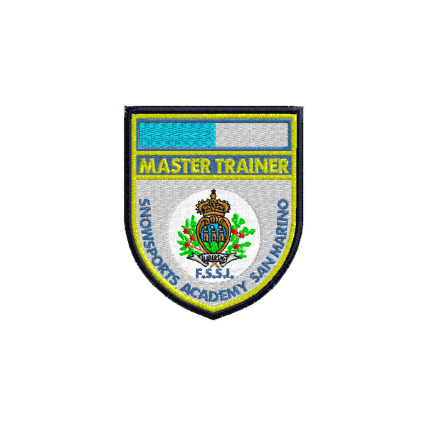 Patch Personalizzato MASTER TRAINER San Marino Cod.20090316_C