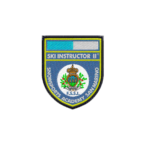 Patch  SKY INSTRUCTOR II grado San Marino Cod. 20090316_E