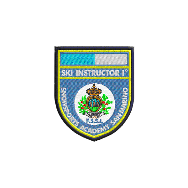 Patch  SKY INSTRUCTOR I grado San Marino Cod.20090316_F